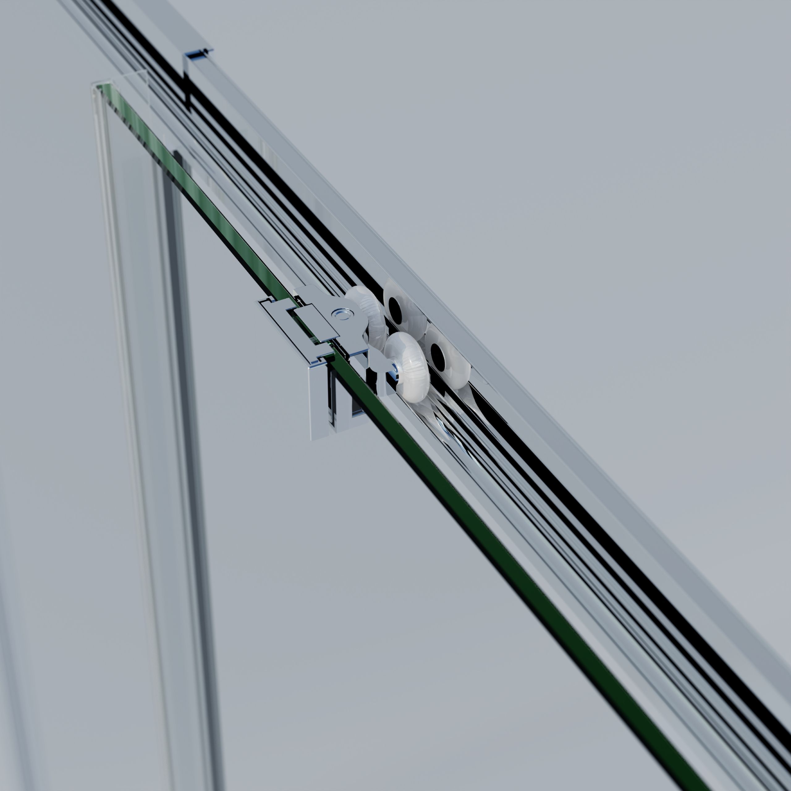 Душевой уголок Vincea Rapid VSS-3RN1112E10CL (100-110)x(110-120) хром, прозрачное