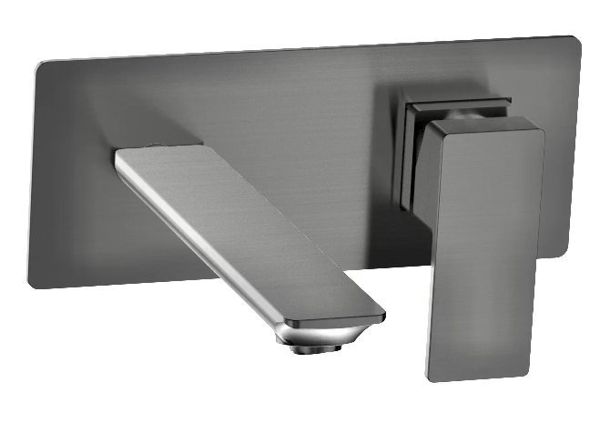 Смеситель для раковины AQUAme Savona AQM6815GM оружейный металл