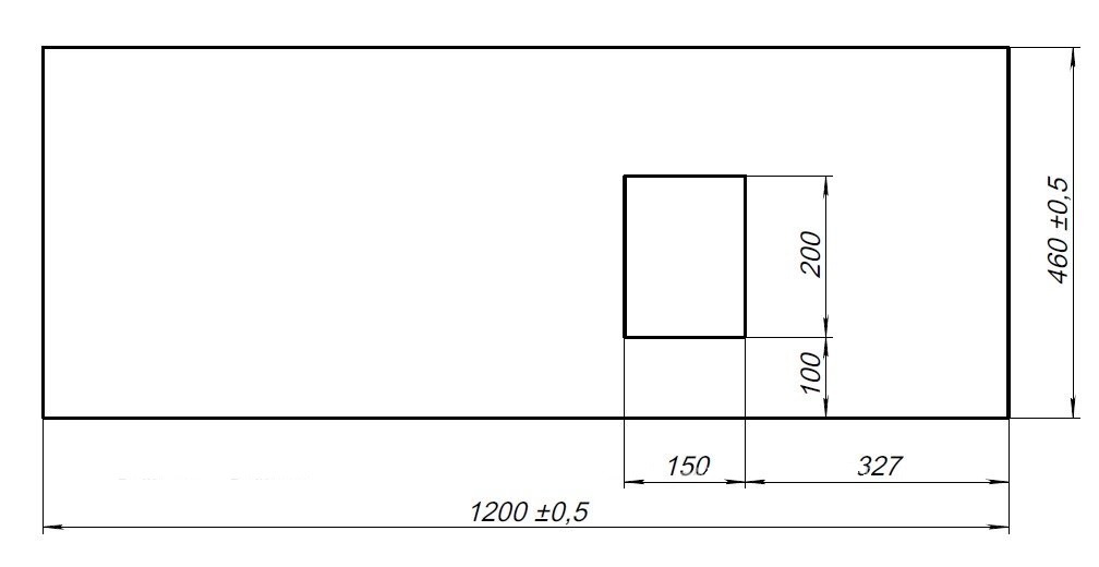 Столешница Allen Brau Infinity 120 см правая, beige structure, 1.21014.B-S