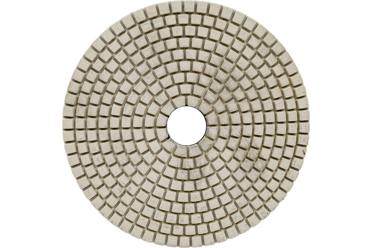 Круг алмазный гибкий шлифовальный АГШК WHITE NEW (125x2.5 мм; Р1500) TECH-NICK 128.120.6755