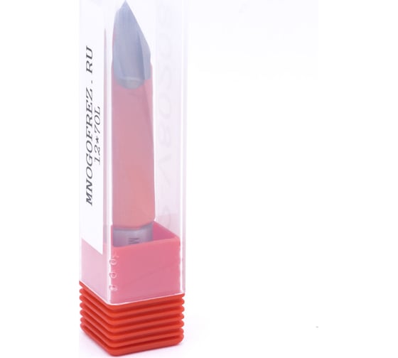 Сверло присадочное монолитное сквозное ZY-V110207L (12х70 мм; хв-к 10 мм; левое вращение) МНОГОФРЕЗ 6693