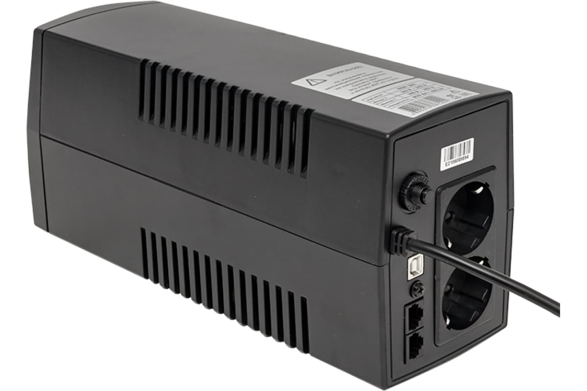 Линейно-интерактивный источник бесперебойного питания EKF E-Power SSW 200 800 ВА c выходными розетками IEC C13 SSW-280-I