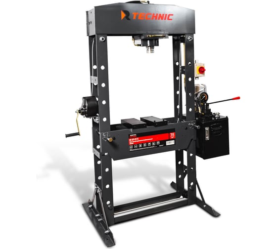 Пресс электрогидравлический RUNTEC профессиональный 75 т, TECHNIC RT-SP-ET75