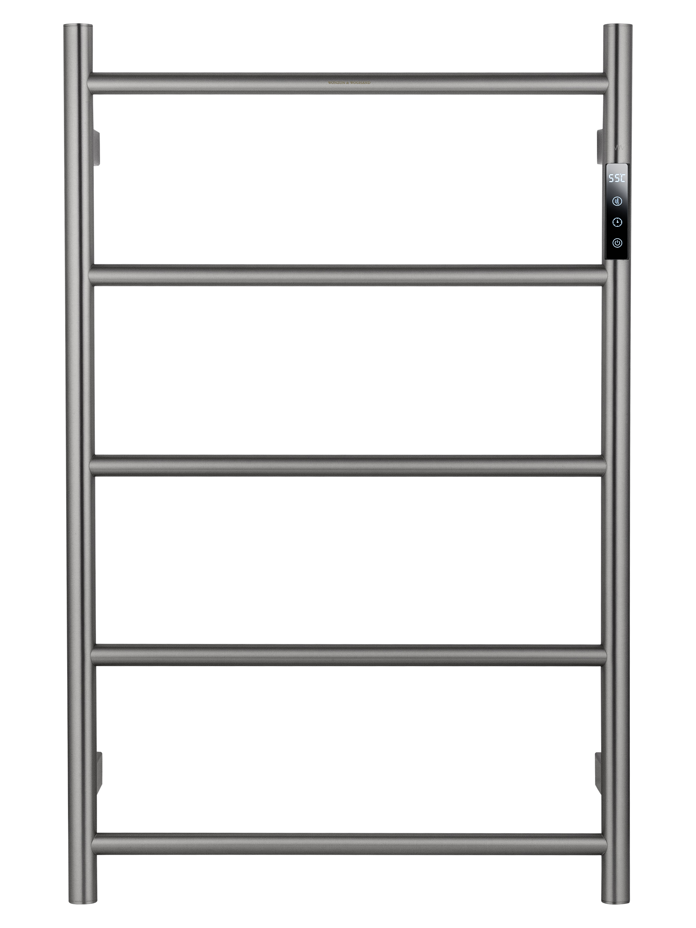 Полотенцесушитель электрический Wonzon&Woghand Bonn WW-AL405-BR брашированный никель