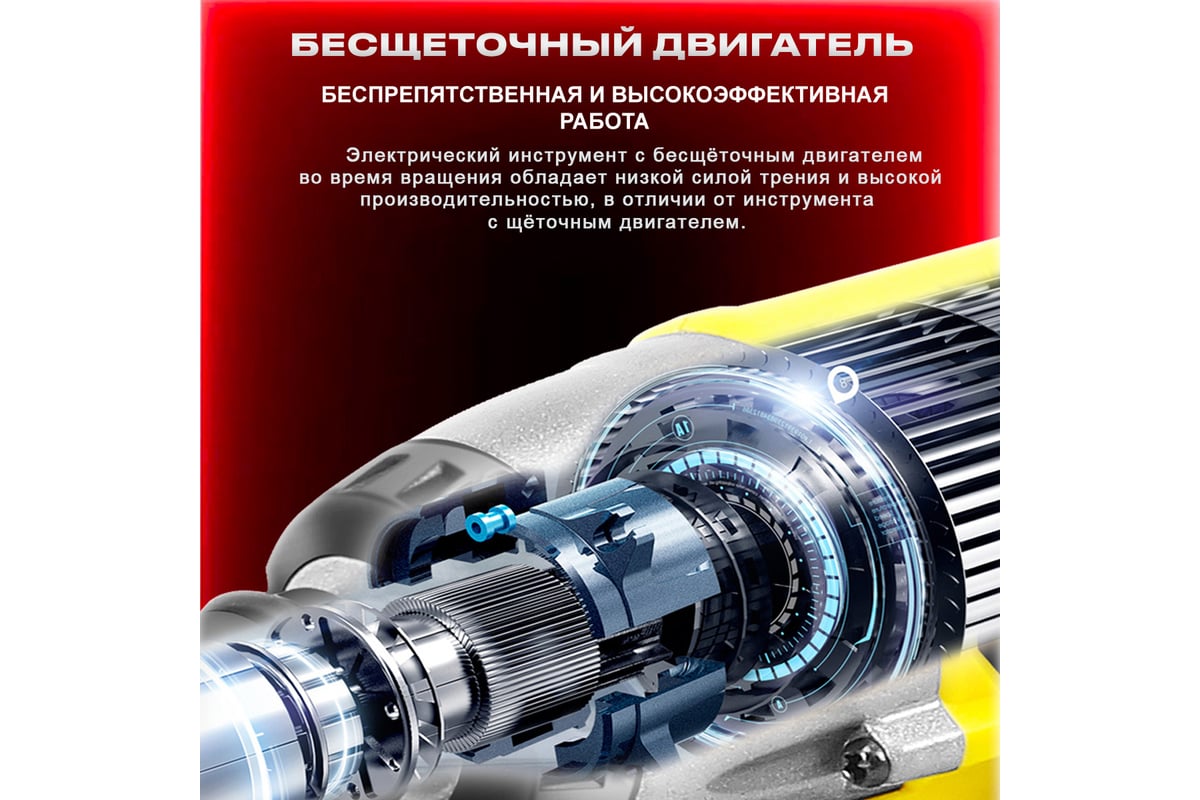 Аккумуляторный ударный гайковерт GOODKING 5 Ah 20 V 320 Нм EG-200105