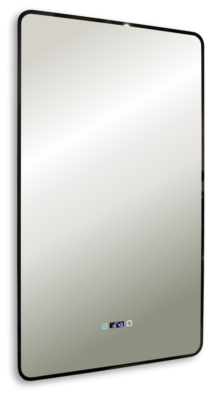 Зеркало Silver Mirrors Incanto LED-00002539 60x100 см с подсветкой, антипар, жк-часы