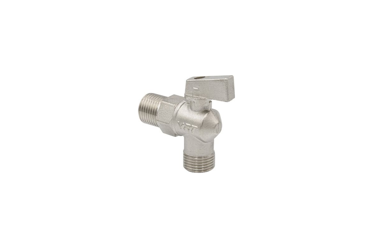 Угловой шаровой кран VRT 1/2'' - 1/2'' нар/нар рукоятка сверху 522219
