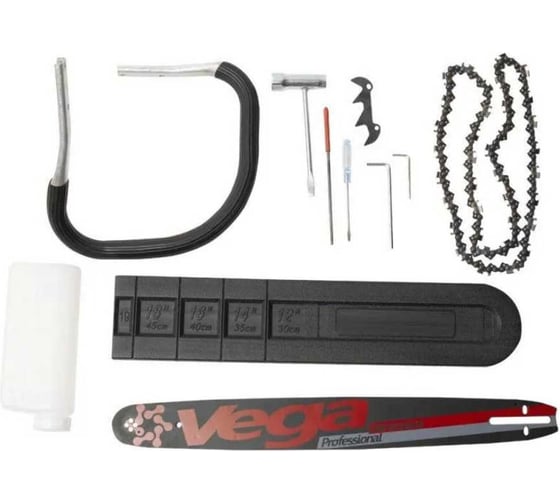 Пила цепная бензиновая Procraft Vega 4,9 л.с., 52 см3, 45 см шина + цепь VSG-53H