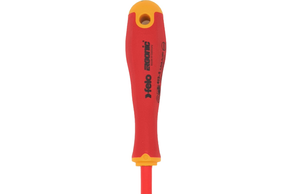 Диэлектрическая отвертка Felo SL 3,0х0,5, E-Slim Ergonic 41393090