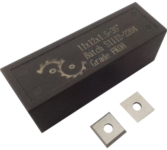 Нож сменный твердосплавный FHONK 11x12x1.5 HW 35 Z=2 (упаковка 10шт) 111215FK08-10