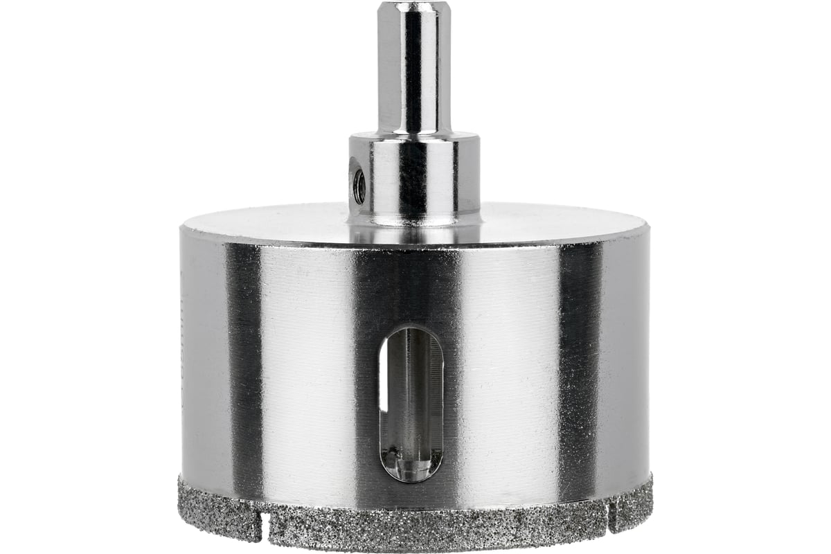 Коронка алмазная по керамограниту и керамике с центрирующим сверлом 65 мм Diamond Industrial DIDCSC065