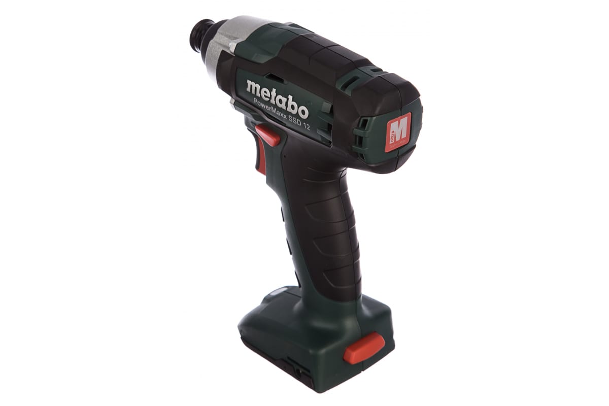 Аккумуляторный ударный гайковерт Metabo PowerMaxx SSD 12 601114840