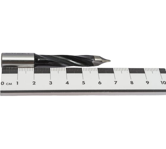 Сверло сквозное усиленное 8х10х70 мм, R Deltatools 06-0090