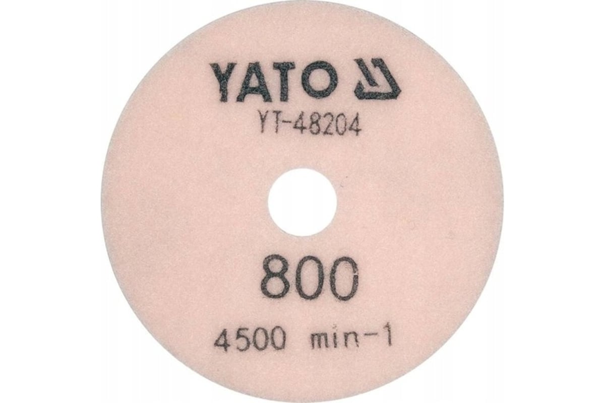 Диск алмазный шлифовальный 100 мм, Р800 Yato YT-48204