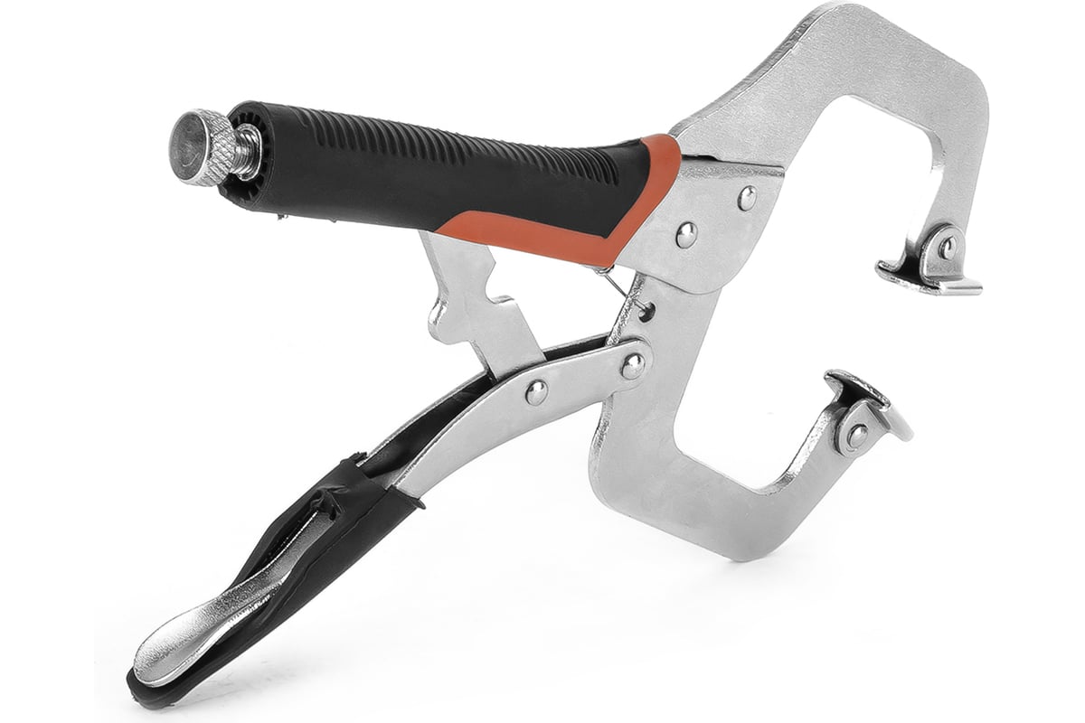 Зажимные клещи Intertool C-type 150мм, Cr-V UT-5205