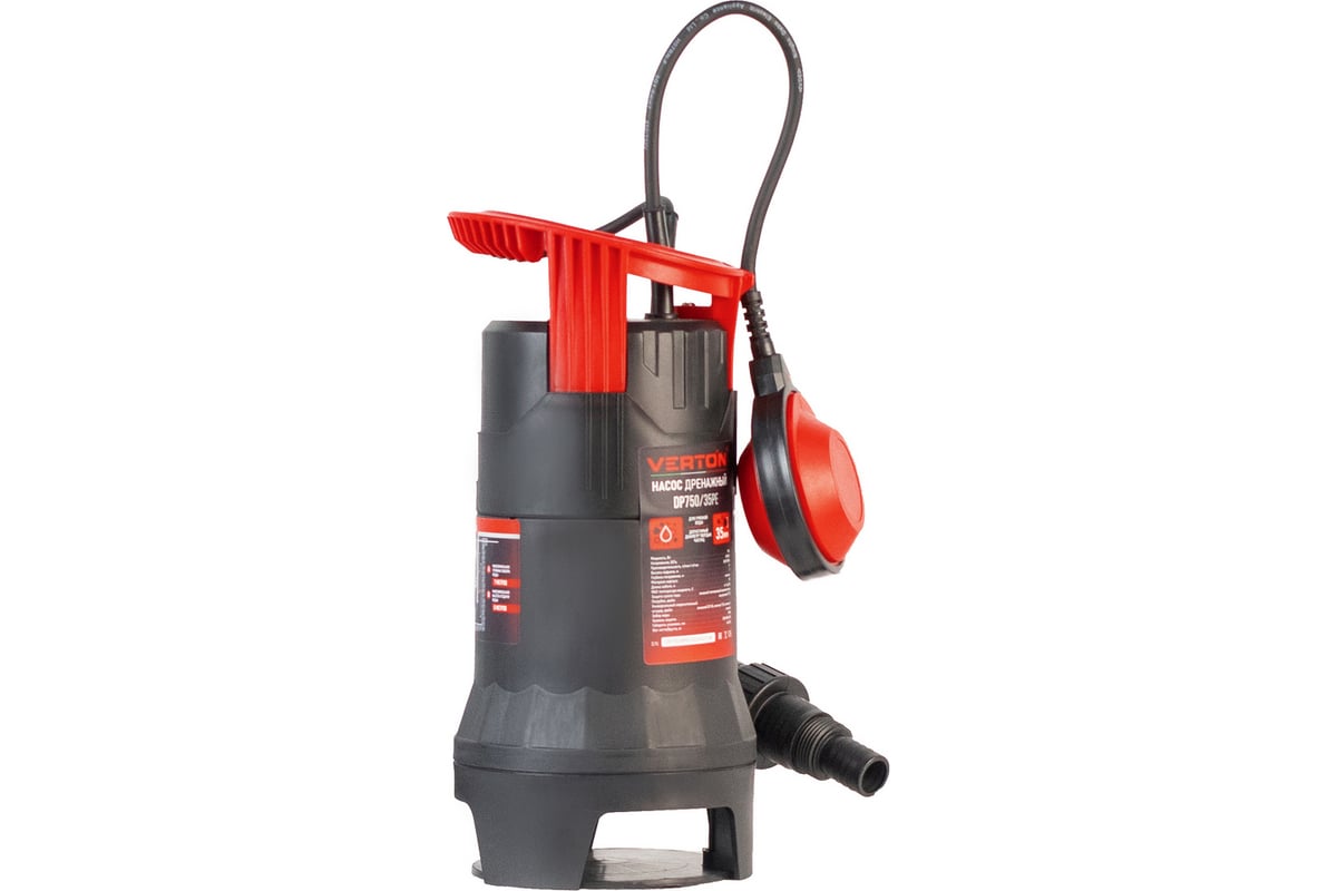 Дренажный насос для грязной воды Verton AQUA DP750/35PE 01.14140.14159