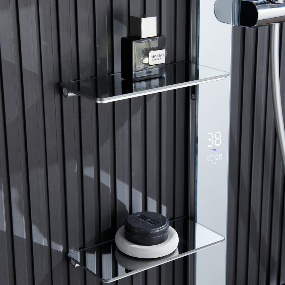 Душевая стойка Black&White Gravity GH-9005 термостат