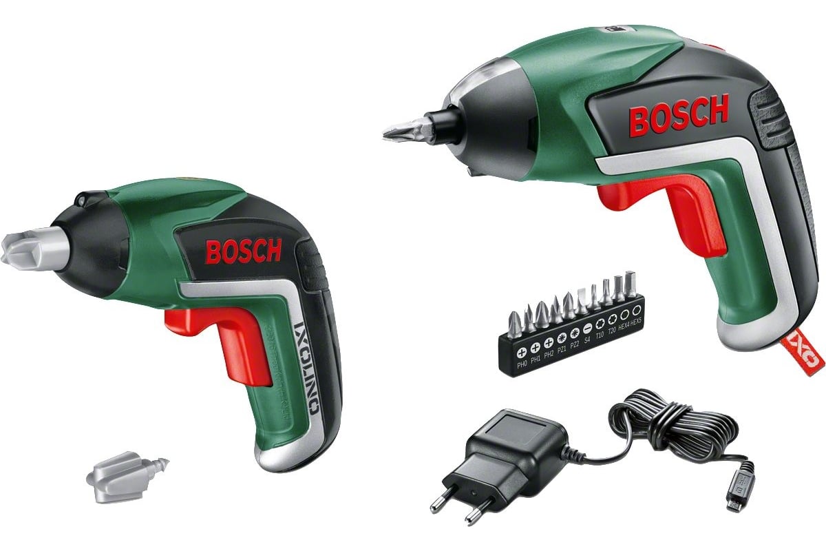 Набор аккумуляторных отверток Bosch IXO V Family Set 0.603.9A8.00M