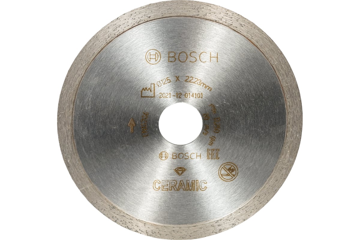 Диск алмазный по плитке (125х22.2 мм; 10 шт.) Bosch 2608603232