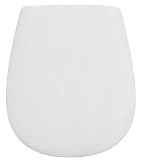 Крышка-сиденье ArtCeram Atelier AZA001 05 71 с микролифтом, белый матовый/хром