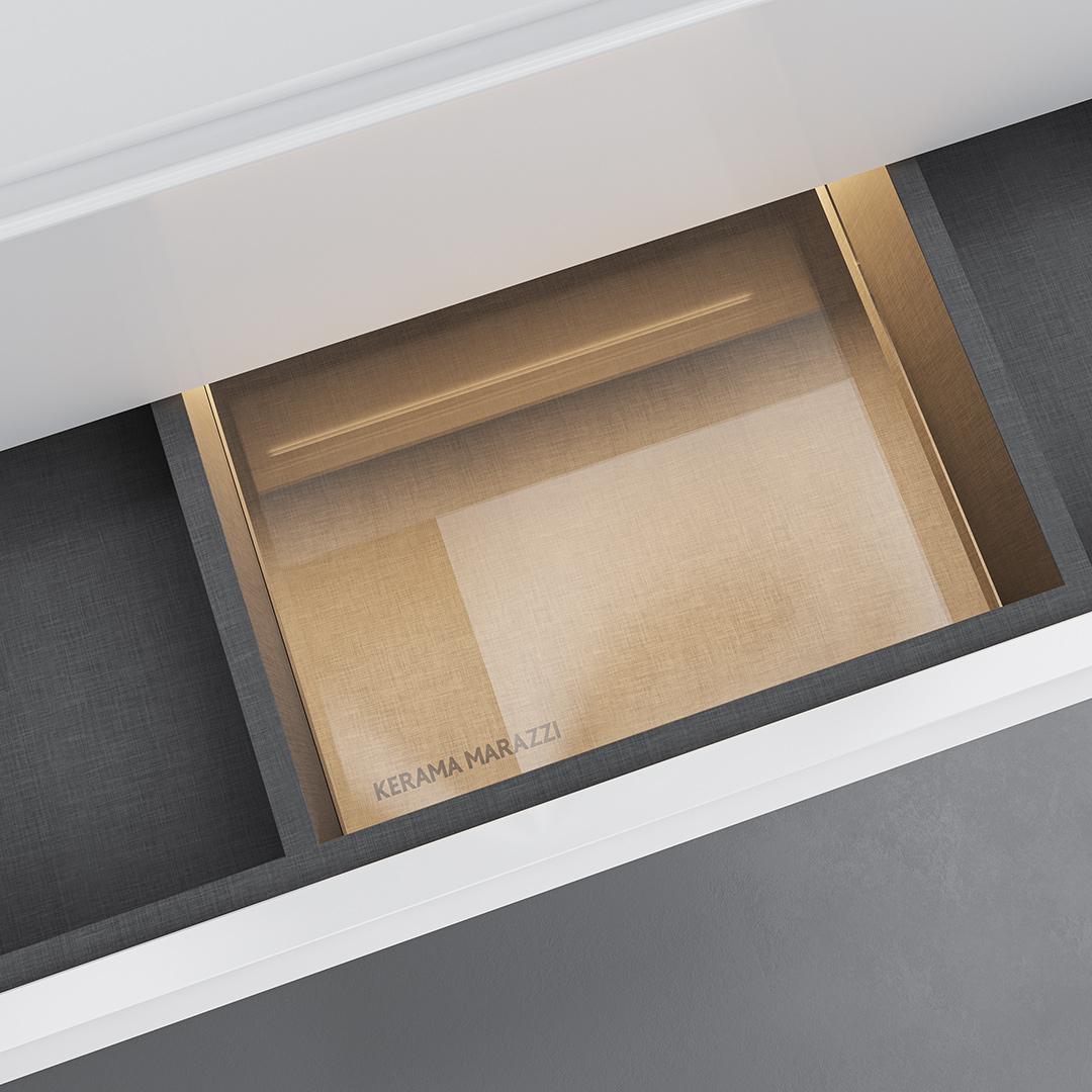 Тумба с раковиной Kerama Marazzi Logica 90 см 2 ящика