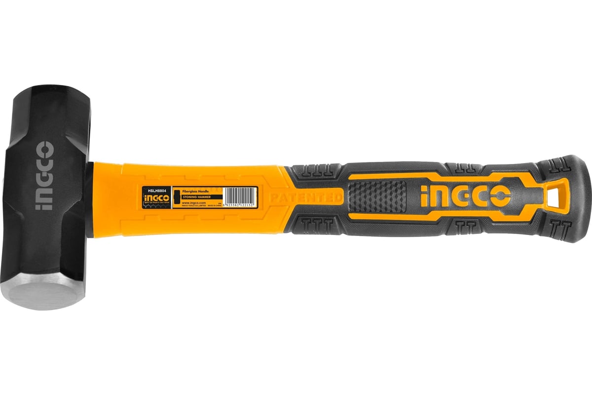 Кувалда Ingco 1800 г, с фибергласовой рукояткой HSLH8804