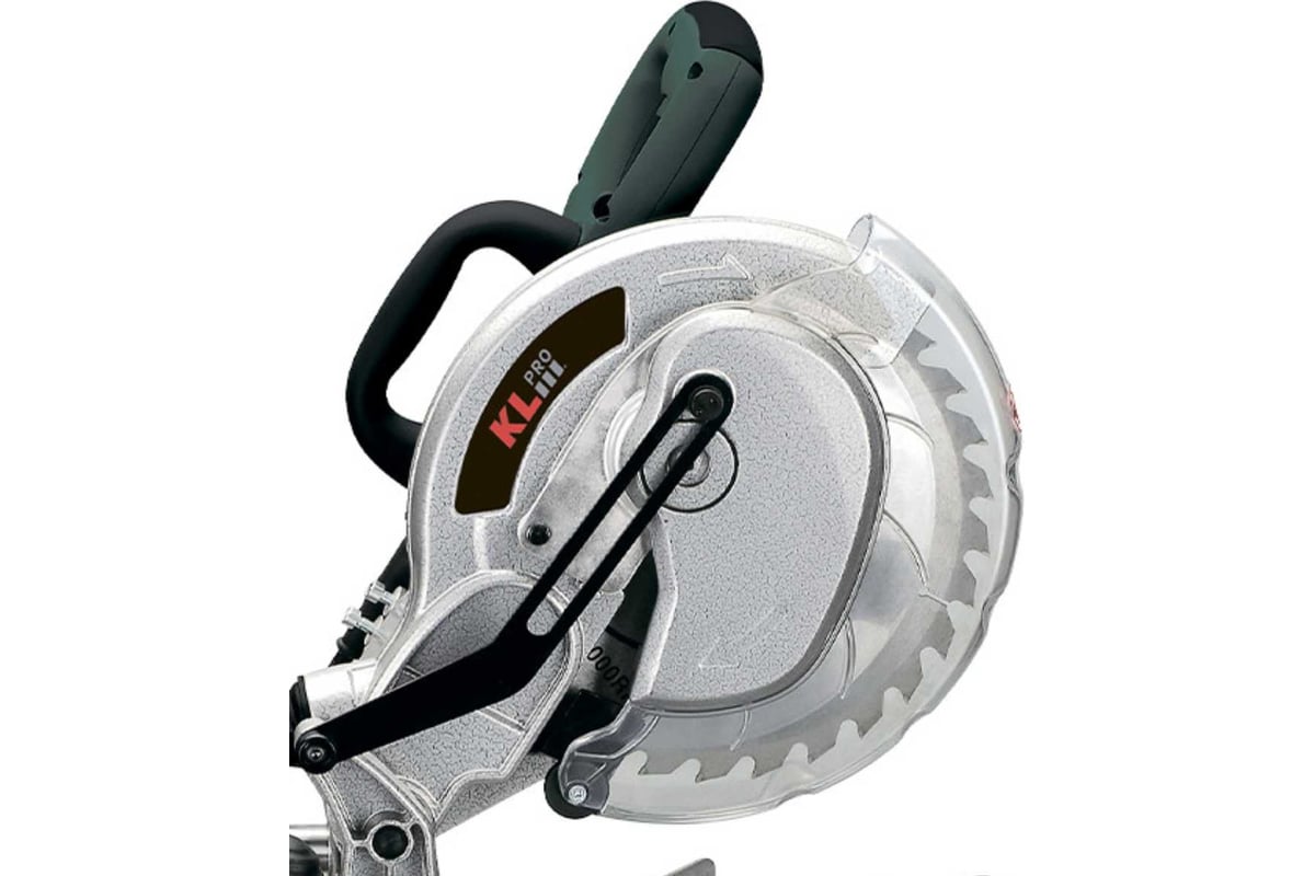 Профессиональная пила торцовочная с протяжкой KLPRO KLGK1509 1900 w 250 mm 14027