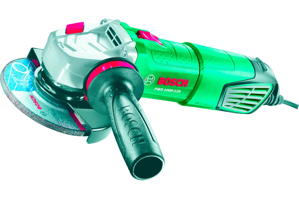 Угловая шлифмашина Bosch PWS 1000-125 0.603.3A2.620
