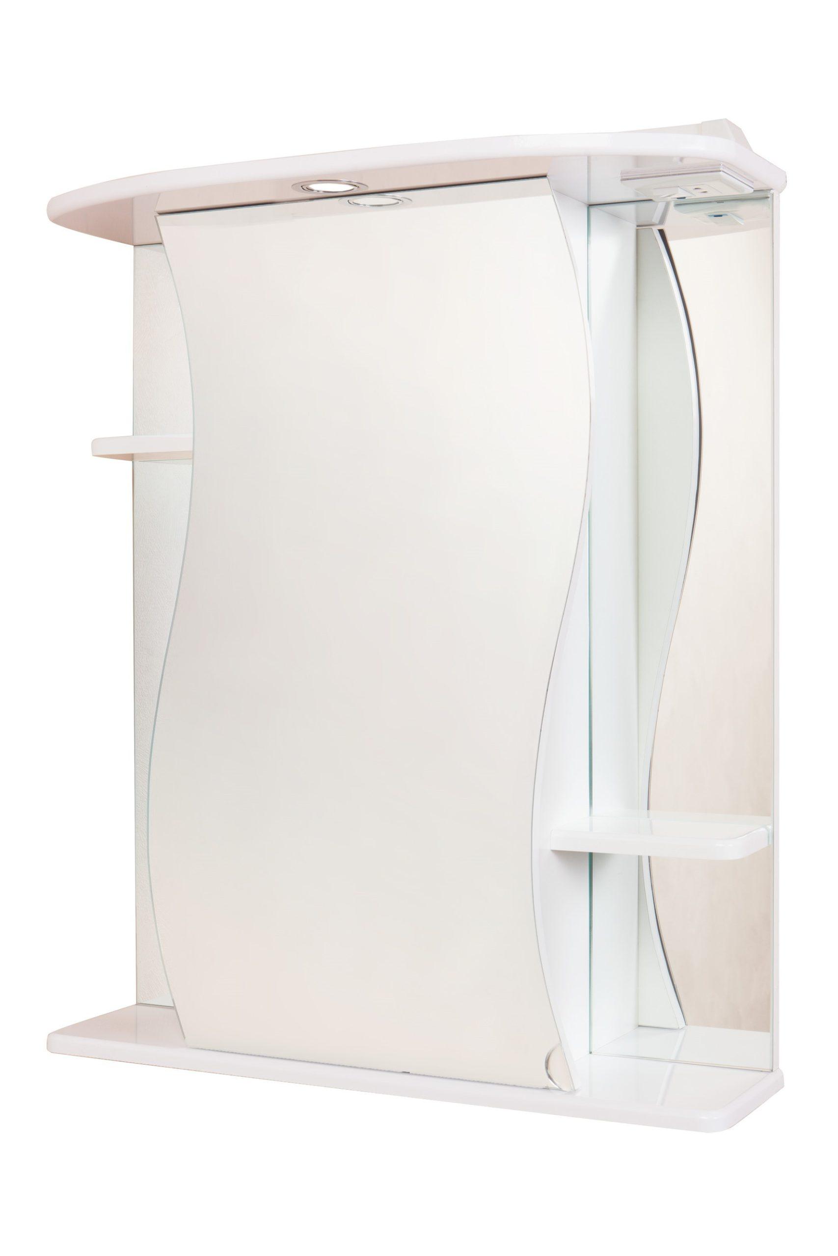 Зеркальный шкаф Onika Лилия 55 см левый, 205518