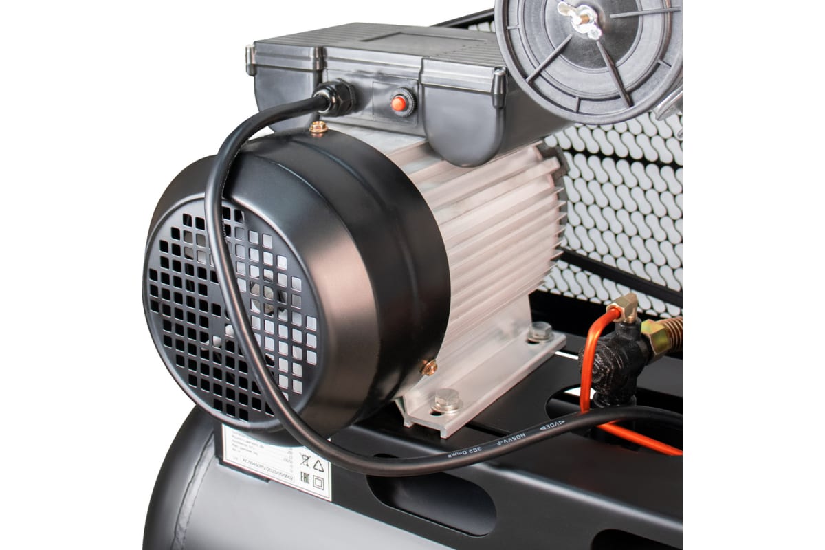 Компрессор Verton Air AC-50/450RV 230/50 В/Гц, масляный, ременной, 450 л/м, 50 л, 10 бар, 2.2 кВт, 1000 об/мин, рапид, асинхронный, однофазный 01.14017.15124