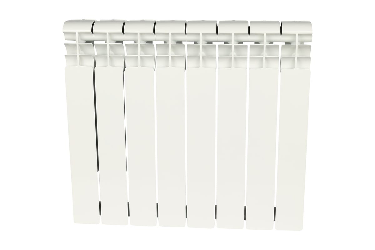 Биметаллический радиатор Rommer Profi BM 500 BI500-80-80-150 8 секций RAL9016 82489