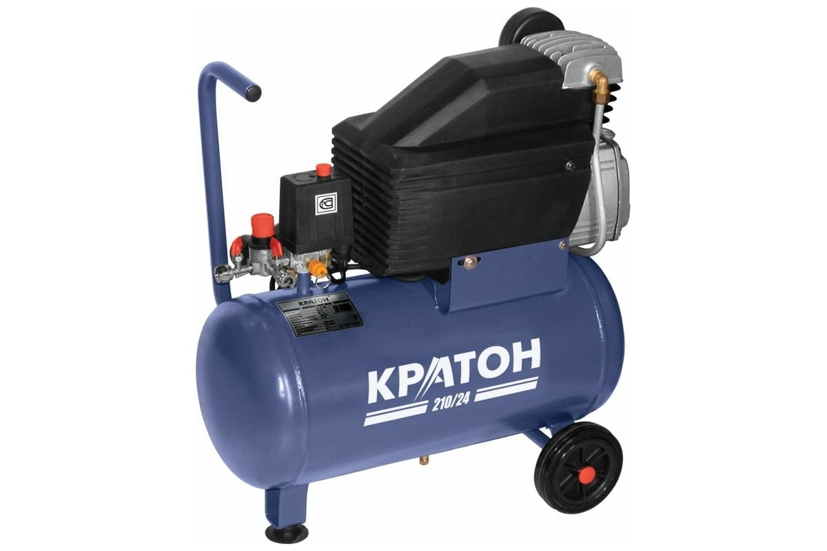 Компрессор Кратон HOBBY 210/24 с прямой передачей 3 01 01 001