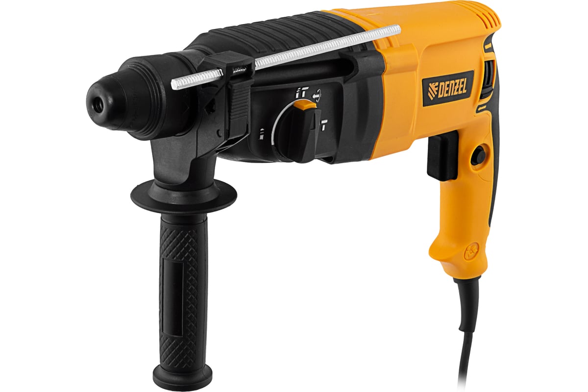 Электрический перфоратор Denzel rhh-800-26, sds-plus, 800 вт, 3 дж, 3 плюс 1 режим 26607