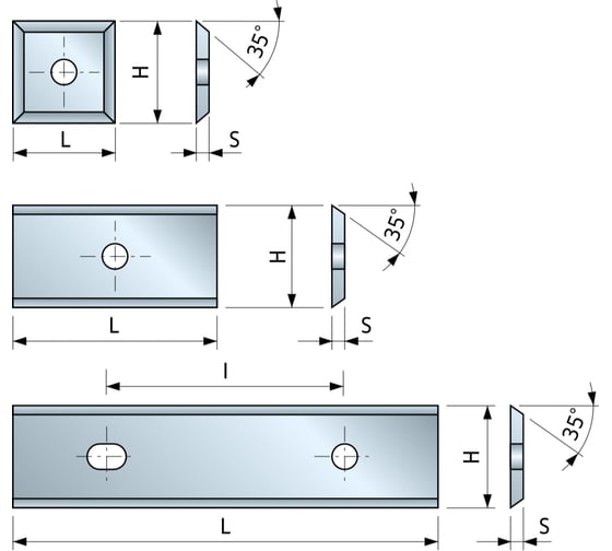 Нож 50x12x1.5 мм Freud CG08M FA3
