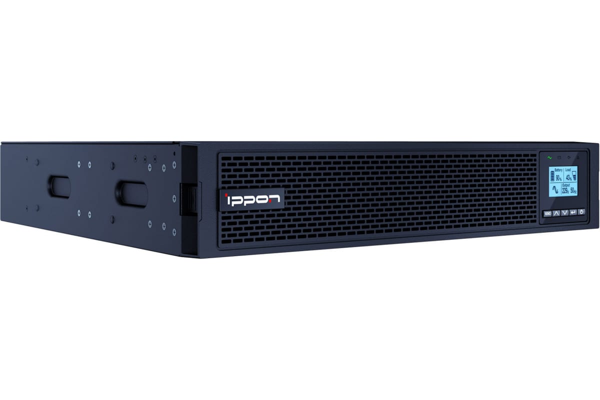 Источник бесперебойного питания Ippon Innova RT II 1000 1000Вт 1000ВА черный 1398359