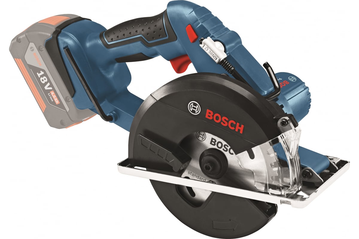 Аккумуляторная циркулярная пила Bosch GKM 18 V-LI Professional Solo 0.601.6A4.001