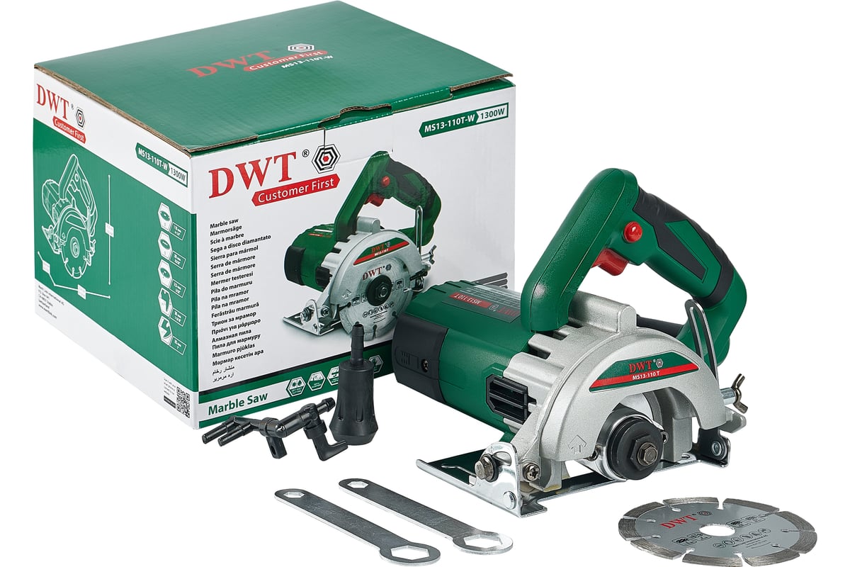 Пила дисковая алмазная DWT MS13-110T-W 5.2.43