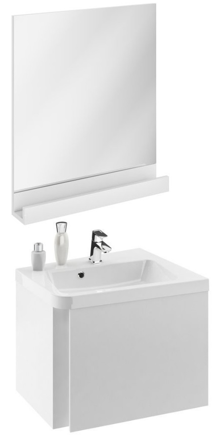 Мебель для ванной Ravak 10° 65 см R белый глянец