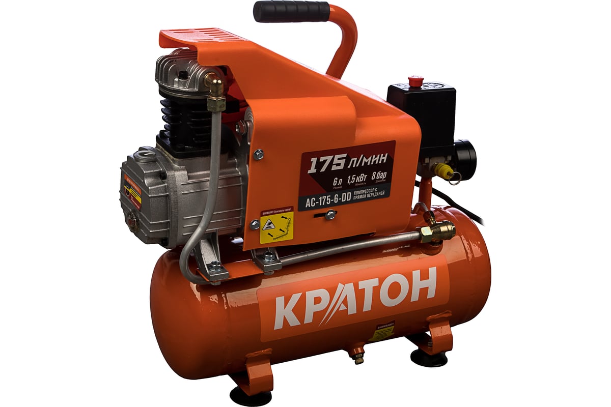 Компрессор с прямой передачей Кратон AC-175-6-DD 3 01 01 030