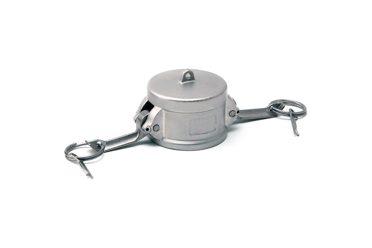 Алюминиевый камлок TITAN LOCK тип DC, серия "EcoLine", заглушка для ниппеля 8" TL800DCAL-EL