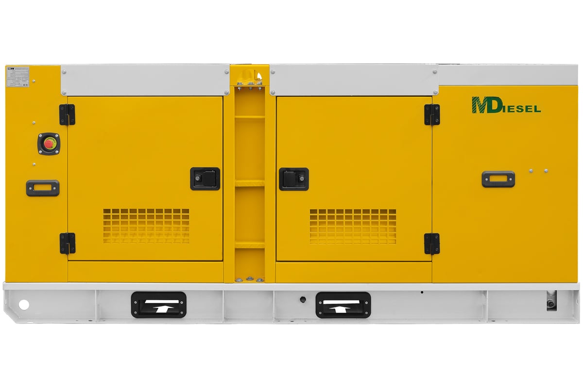 Резервный дизельный генератор MDiesel МД АД-80С-Т400-1РКМ29 в шумозащитном кожухе 038238