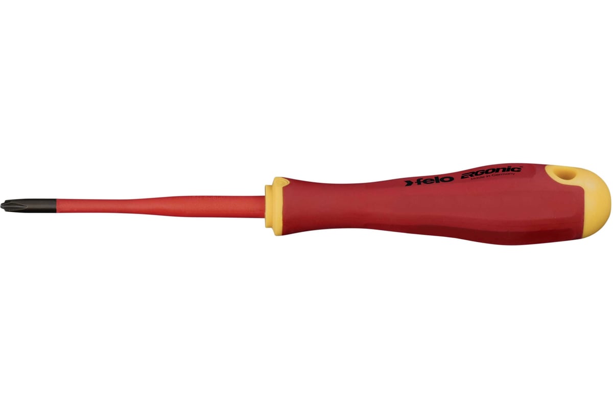 Диэлектрическая отвертка Felo PH 1 +/-, E-Slim Ergonic 41619290