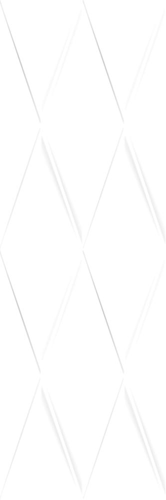 Плитка Cersanit Vegas рельефная белая 25x75 см, VGU052-53