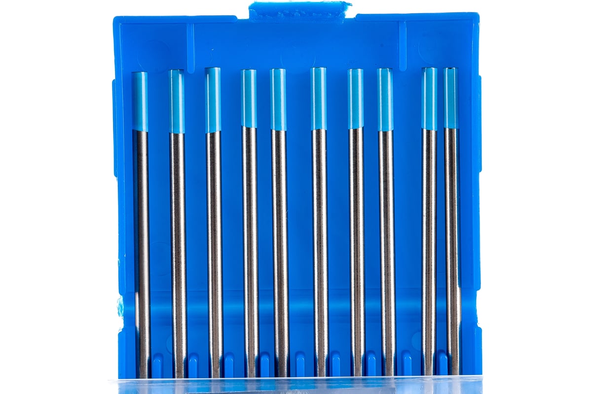 Электроды вольфрамовые WL-20-175 (10 шт; 2.4 мм; синий; AC/DC) Gigant G-601