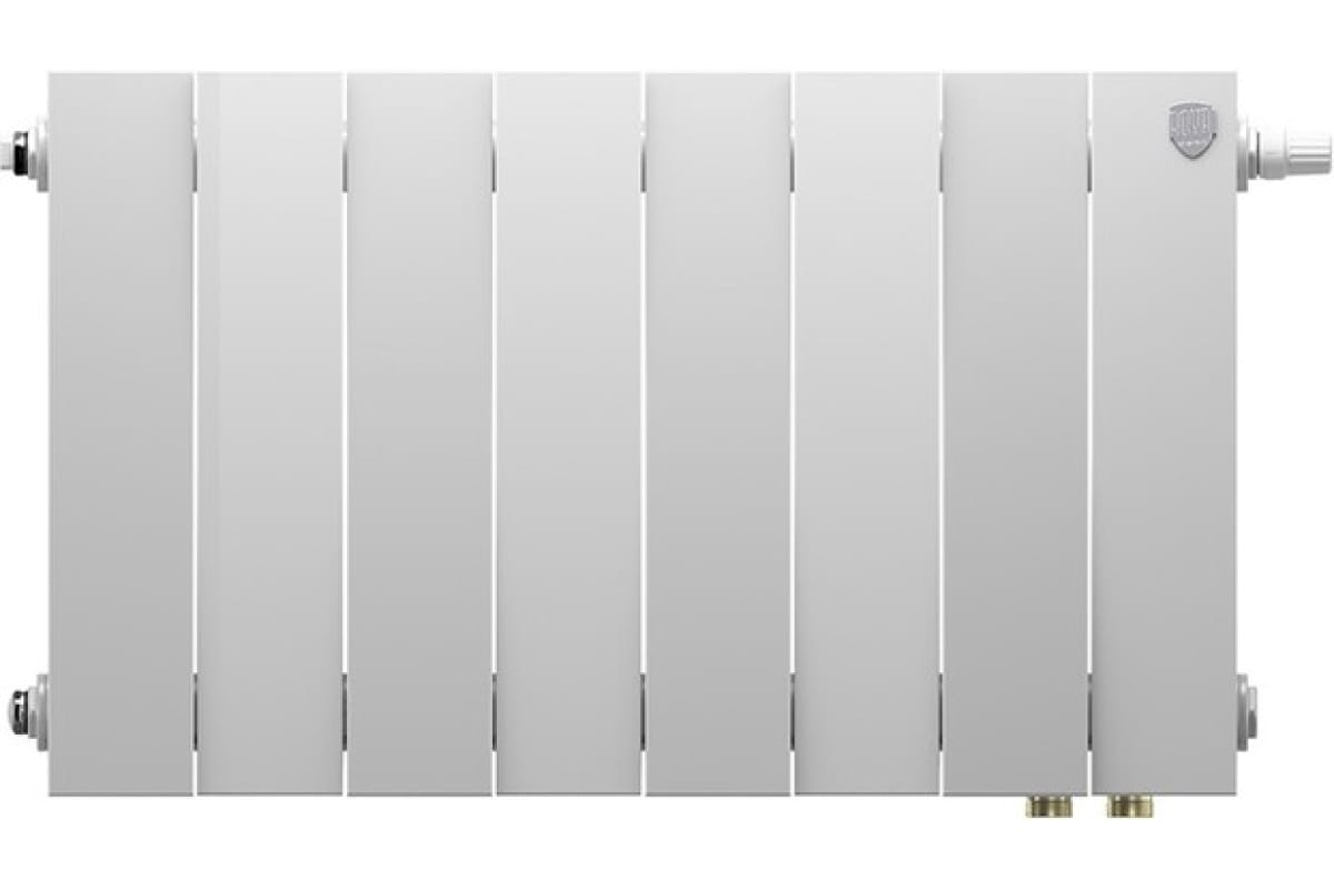 Радиатор Royal Thermo PianoForte 300 Bianco Traffico VDR80 - 8 секций НС-1506349