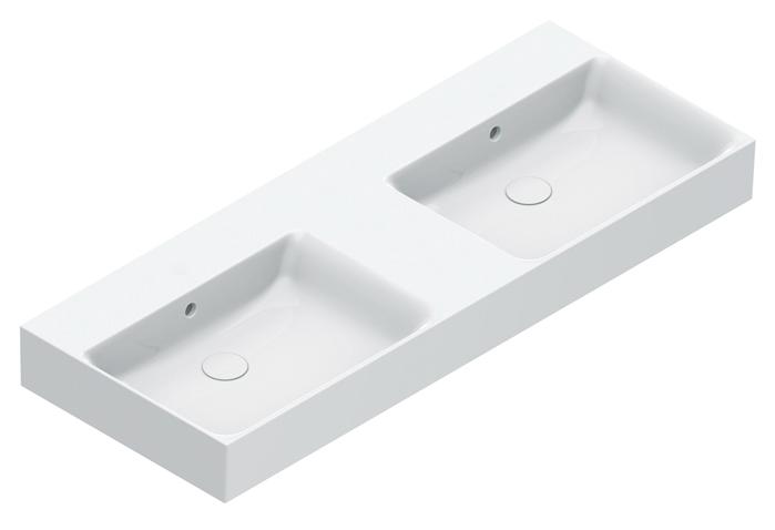 Раковина Catalano Premium 120 см белый глянец 0221220001