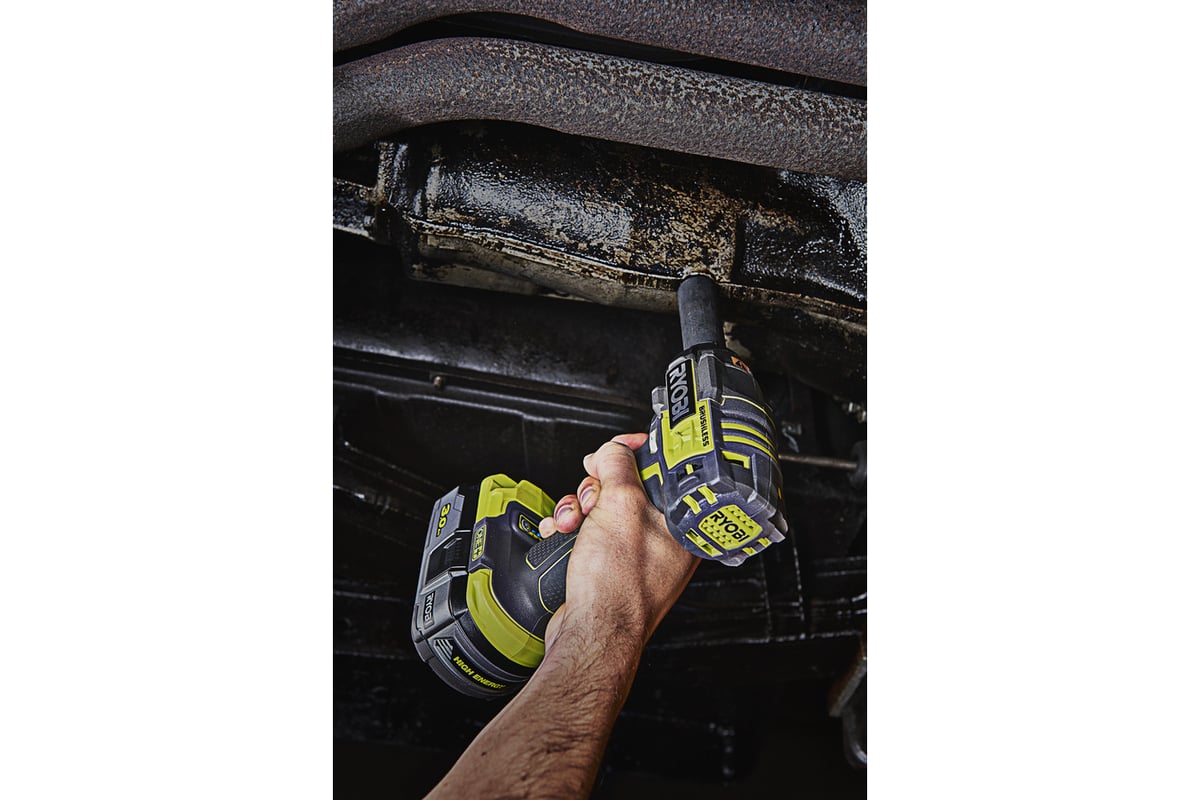 Бесщеточный аккумуляторный ударный гайковерт Ryobi ONE+ R18iW7-0 5133004220