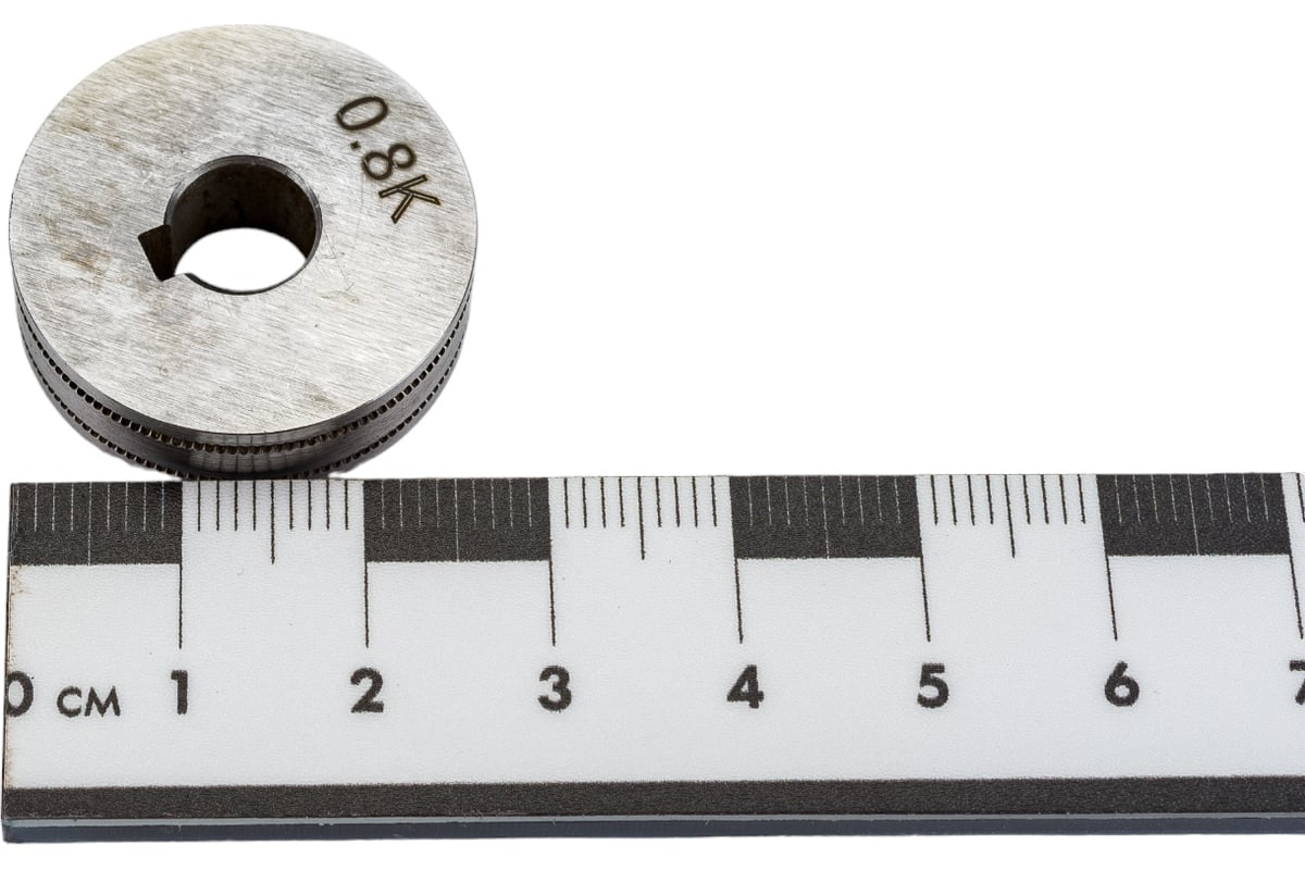 Подающий ролик 26x8х8 мм, К 0.6/0.8 мм, MIG 183 MIGLine Start STMZ18306K
