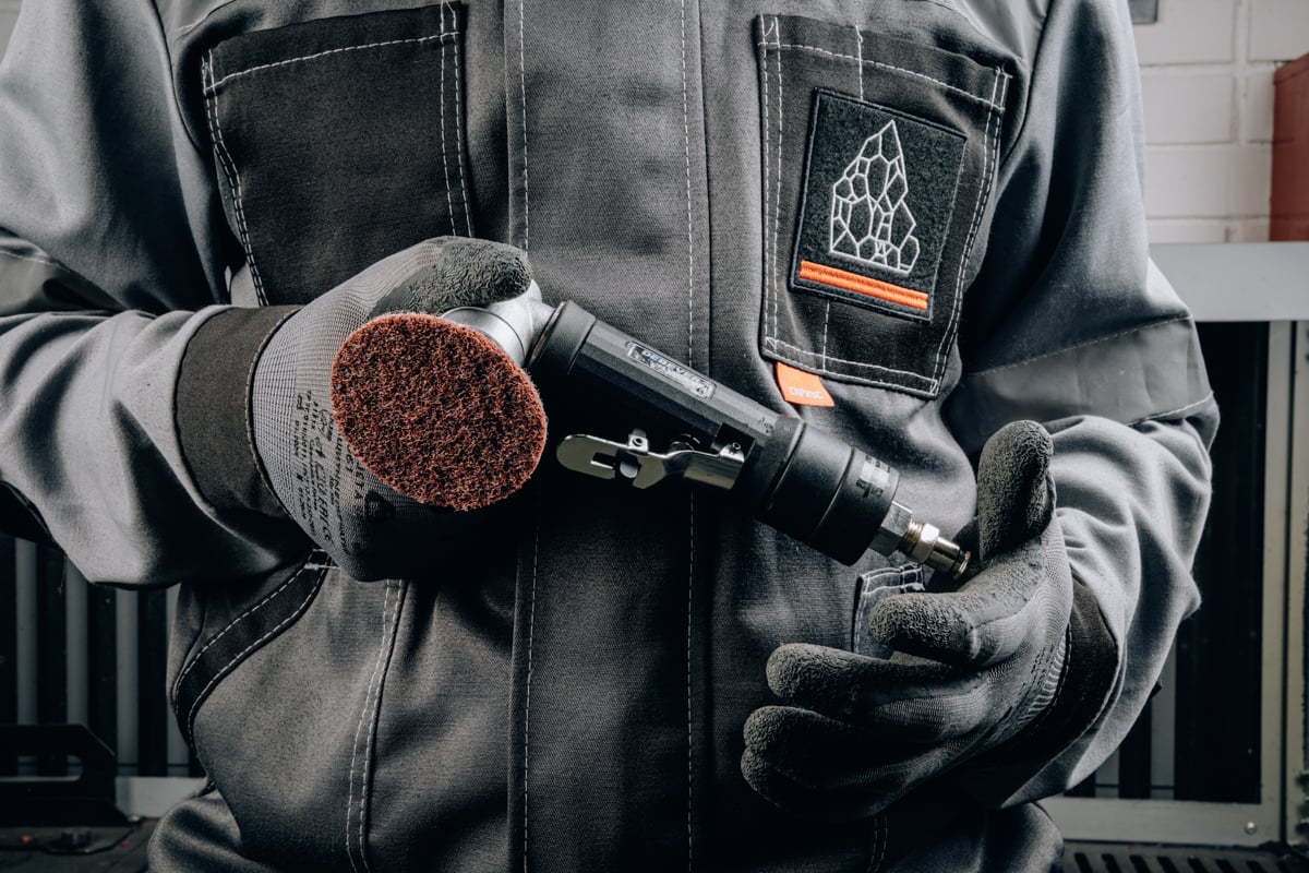 Диск быстросменный на винтовом креплении NW QD-R, D=75 мм, Medium Abraforce AFQDNWR7500MED