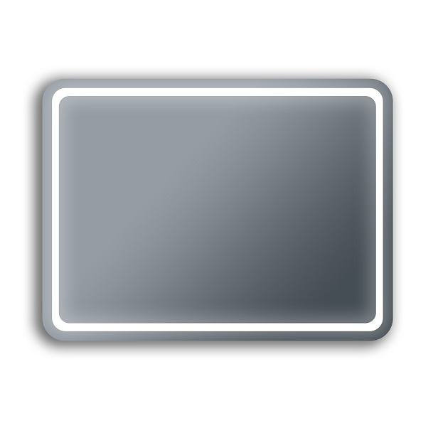 Зеркало Бриклаер Эстель-1 100 см с подсветкой, на взмах руки, 4627125414237